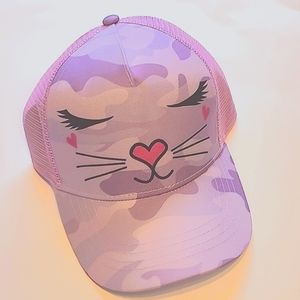 NEW! Miss Gwen's OMG Hat,  Purple Camo Kitty Snapback